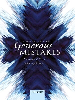 cover image of Generous Mistakes